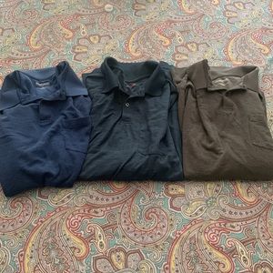 Travel smart long sleeve 3 shirt bundle.